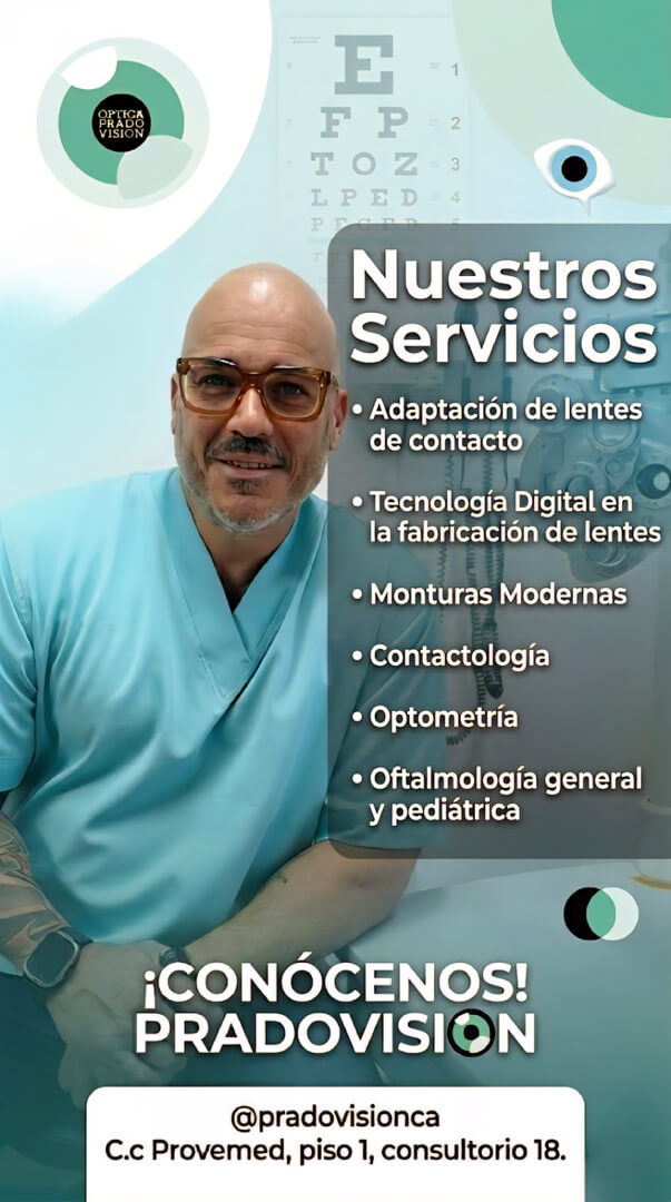 OPTICA PRADO VISION - opticas en margarita