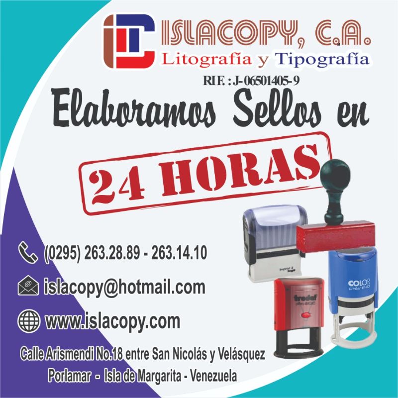 ISLACOPY -  litografias en margarita