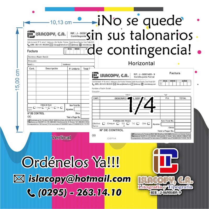 ISLACOPY -  trípticos